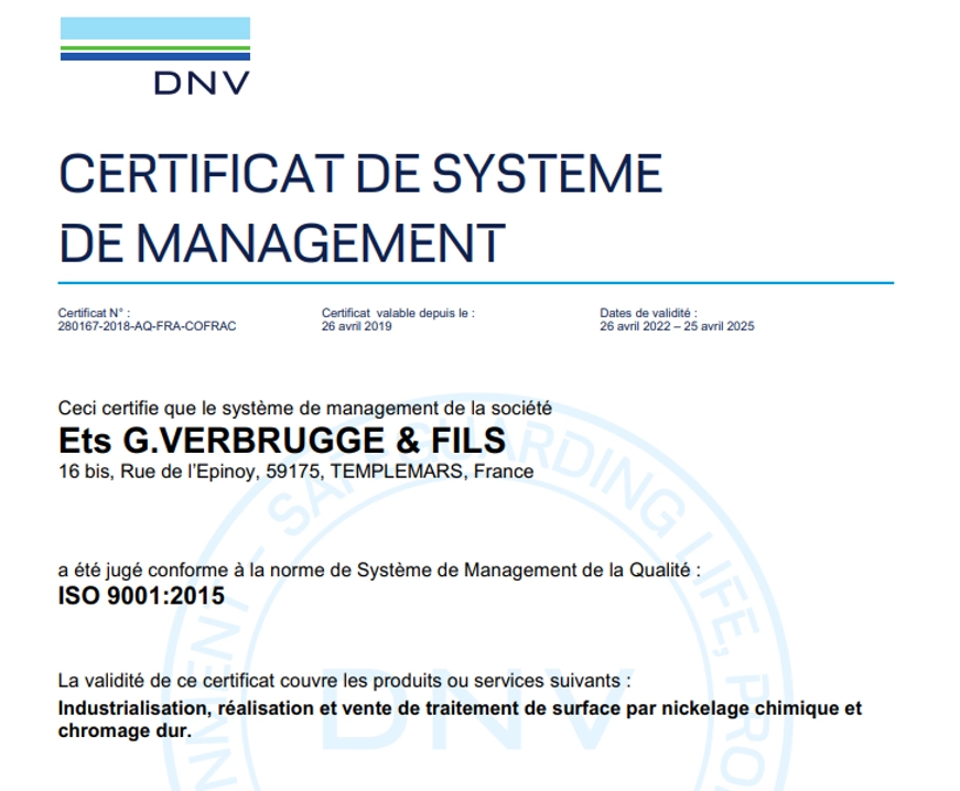 ISO 9001 Certification Logo, a symbol of our commitment to quality and continuous improvement in all our processes. This certification affirms our dedication to maintaining high standards of quality management, thereby strengthening our customers' confidence in our surface treatment services.